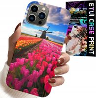 ETUI DO IPHONE 13 PRO MAX - POLE KOLOROWYCH TULIPANÓW, TULIPAN, CASE