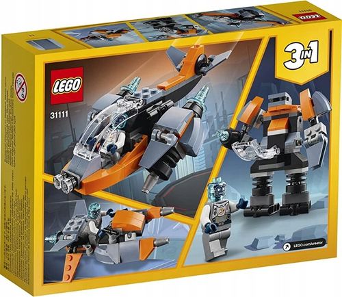 LEGO Creator 3w1 31111 Cyberdron Prezent 113 el. na Arena.pl