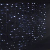 KURTYNA ŚWIETLNA ŚWIĄTECZNA 100X150 150LED LAMPKI ZEWNĘTRZNE NA ŚWIĘTA