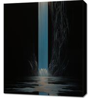 Obraz 60x70cm Wodospad Światła
