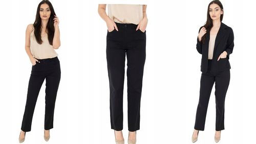 SPODNIE BAWEŁNA KLASYCZNE (38-54) KOLORY r.46 na Arena.pl