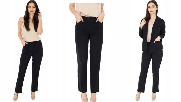 SPODNIE BAWEŁNA KLASYCZNE (38-54) KOLORY r.46 zdjęcie 2