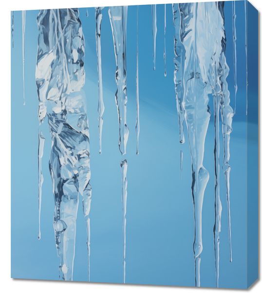 Obraz 60x70cm Kryształowe Sople zdjęcie 1