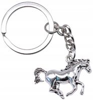 Brelok Mustang z Dzikiej Doliny Koń Konik Klacz Horse Pferd Kucyk Srebrny