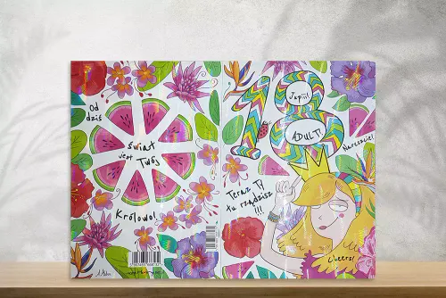 Karnet A5 18 Dziewczyna Tropiki na Arena.pl