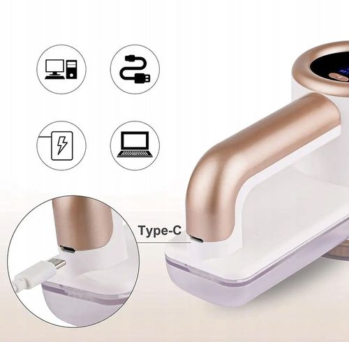 DUŻA MOCNA GOLARKA DO UBRAŃ 2000mAh 6 OSTRZY 5 WAT WYŚWIETLACZ LCD + KABEL na Arena.pl