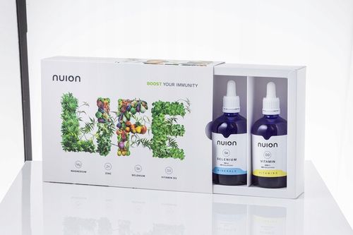 NUION Pakiet LIFE Magnez+ Cynk+ Selen+ Witamina D3 + ELEKTROLITY GRATIS na Arena.pl
