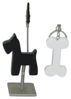 Fotoklip piesek + breloczek kość