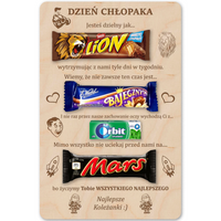 Prezent upominek na dzień chłopaka dla kolegi z pracy