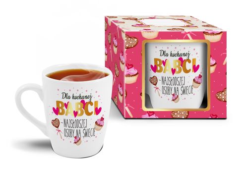 kubek Baryłka 300ml - Dla kochanej Babci najsłodszej osoby na świecie na Arena.pl