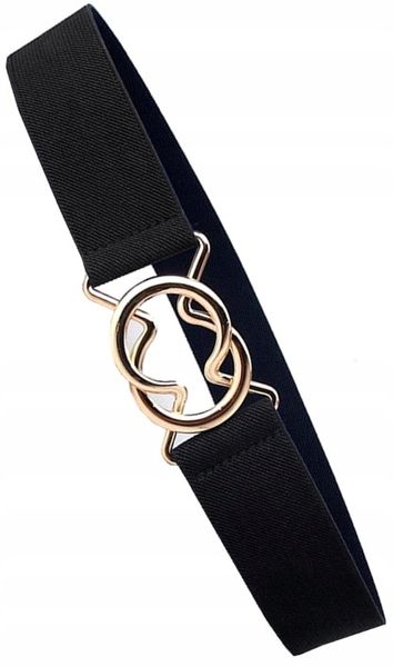 Damski Modny Elastyczny Pasek Do Sukienki Guma zdjęcie 1