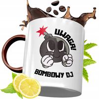 Kubek Bordowy Dla Dja Na Urodziny Prezent Z Nadrukiem Ze Zdjęciem