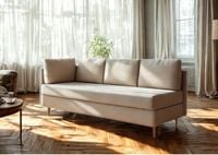 Lewa sofa skandynawska z funkcją spania PRATO