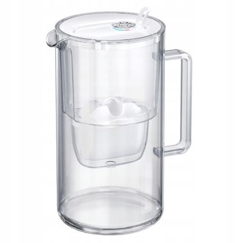 Dzbanek szklany filtrujący do wody Aquaphor Glass biały 10 filtrów na Arena.pl