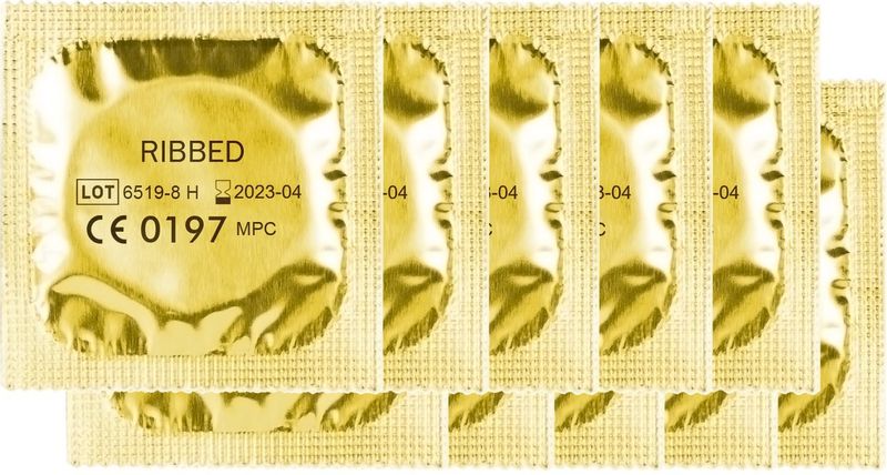 Prążkowane Prezerwatywy Amor Ribbed - 10 Szt. zdjęcie 1