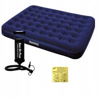 MATERAC DMUCHANY DO SPANIA DWUOSOBOWY 203x152x22 cm BESTWAY + POMPKA