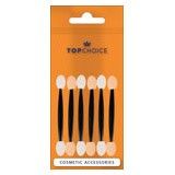 TOP CHOICE Aplikatory pacynki do cieni dwustronne (35241) 1 op. - 6 szt.