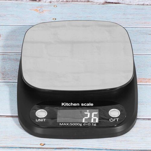 Waga kuchenna ARSA GO 0.1g TARA BATERIE GRAM UNCJA KARAT GRAM czarny 5 kg na Arena.pl