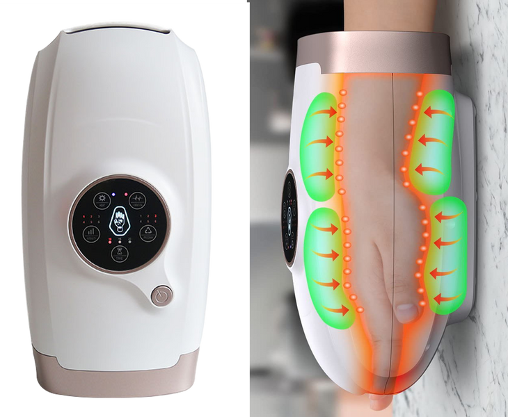 Masażer DŁONI ZIMNYCH RĄK NADGARSTKÓW 360 ° AKUPRESURA REHABILITACJA zdjęcie 3