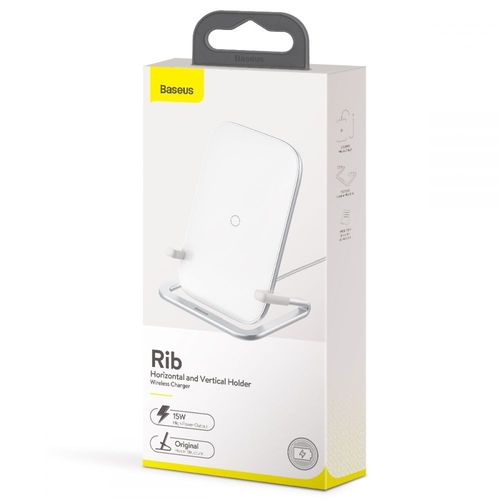 BASEUS RIB WIRELESS CHARGER WHITE na Arena.pl