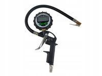 Pistolet do pompowania kół z wyświetlaczem LCD 8 bar 375mm dysza 150cm