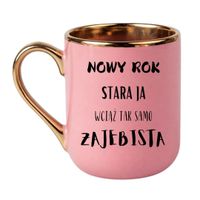 Elegant Różowo-Złoty 330 ml