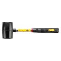 młotek gumowy 0.45kg średnica 65mm trzonek metalowy - t 02a305