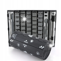 Zestaw precyzyjnych wkrętaków 128e TORX HEX krzyżak płaski magnetyczne bity