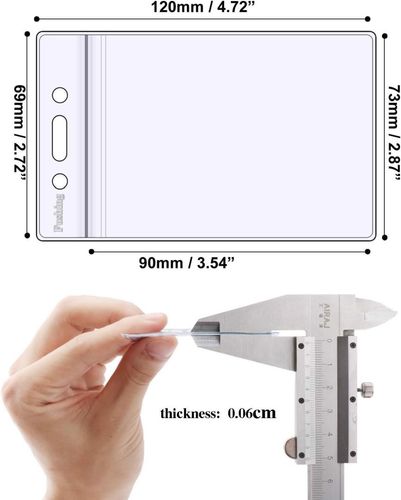 Etui na identyfikator 12x7cm 50szt na Arena.pl