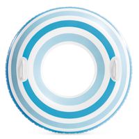 Koło dmuchane do pływania z uchwytem 91 cm INTEX 59256 niebiesko-białe
