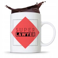 Kubek Prawnika Mecenasa Super Lawyer Prezent Z Nadrukiem Ze Zdjęciem