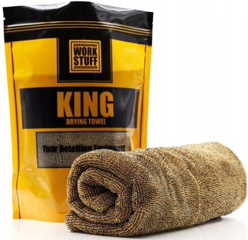 WORK STUFF Nowy KING Duży Gruby Chłonny Ręcznik Do Osuszania Lakieru Auta na Arena.pl