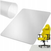 Mata ochronna pod krzesło 90x130cm RUHHY - mleczna