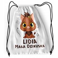 Plecak Sportowy Szkolny Dla Lidii Córki Dziecka Z Nadrukiem Ze Zdjęciem