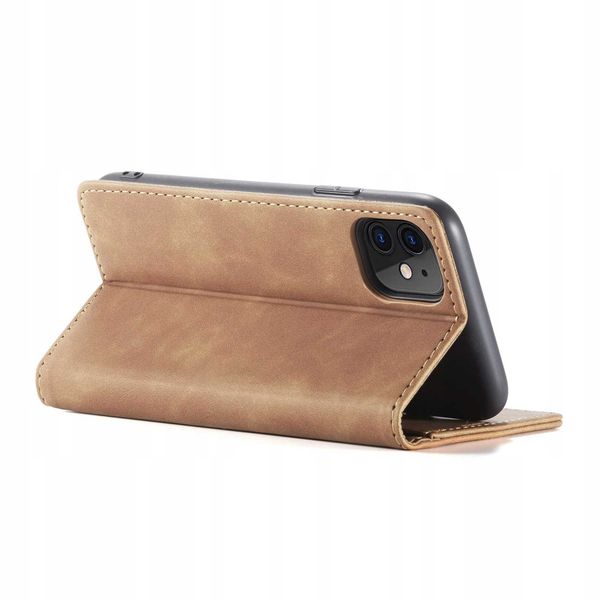 Spacecase Wallet Iphone 11 Light Brown zdjęcie 5