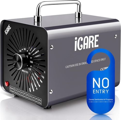Generator ozonu ICARE 30000 Mg/h, ‎45W, 45 dB, 16,3 x 21,5 x 16 cm, szary na Arena.pl