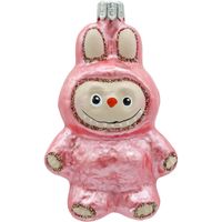 Bombka choinkowa: Labubu matowe: różowe