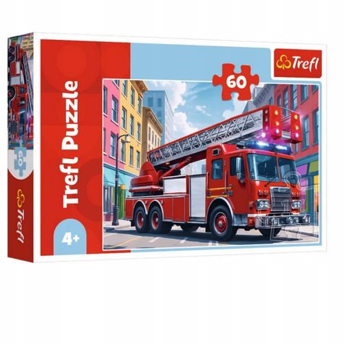 puzzle 60 wóz strażacki 17405 na Arena.pl