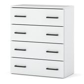 Szafka Na Buty Duża 4 Drzwi Uchylna Do Przedpokoju Hugo Nowoczesna Biała