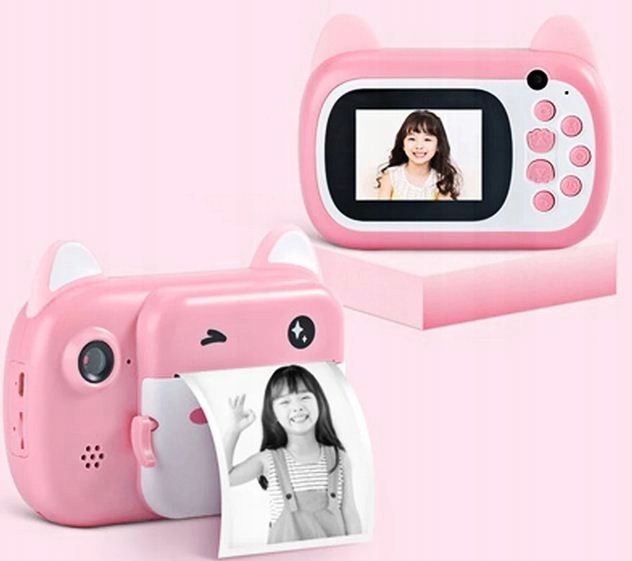 Aparat cyfrowy natychmiastowy HD z drukarką POLARX zdjęcie 11