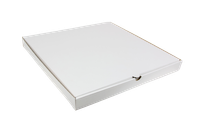 50 szt. Karton na PIZZĘ 32x32x4 cm prosty biały