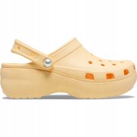 Crocs klapki damskie CROCS CLASSIC PLATFORM PEARL CLOG 211231 rozmiar 36,5
