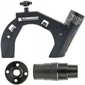 OSŁONA PRZYSTAWKA PRZECIWPYŁOWA ODSYSAJĄCA DO SZLIFIERKI KĄTOWEJ 115-125 MM