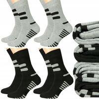 4x CIEPŁE SKARPETY Męskie BAWEŁNIANE TERMO 40-44