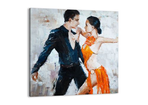 Obraz Na Płótnie - Samba Tancerze - 60X60 Cm - Ac60X60-3772 na Arena.pl