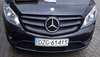 Mercedes-Benz CITAN - Listwy CHROM atrapa na grill