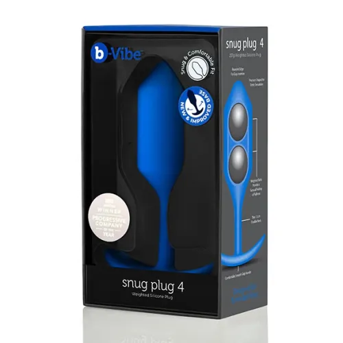 Plug analny - B-Vibe Snug Plug 4 Navy na Arena.pl