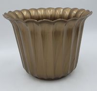 osłonka muszelka 18cm złota