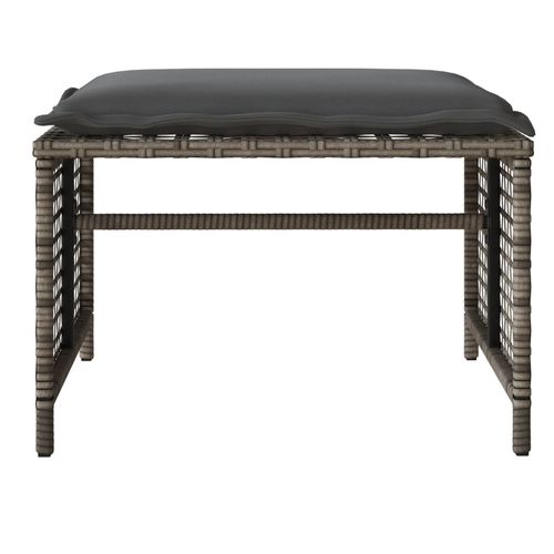 4-cz. zestaw wypoczynkowy do ogrodu, z poduszkami, szary na Arena.pl