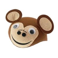 czapka małpka zoo goryl karnawł dżungla